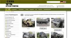 Desktop Screenshot of camo.co.at