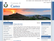 Tablet Screenshot of comune.camo.cn.it